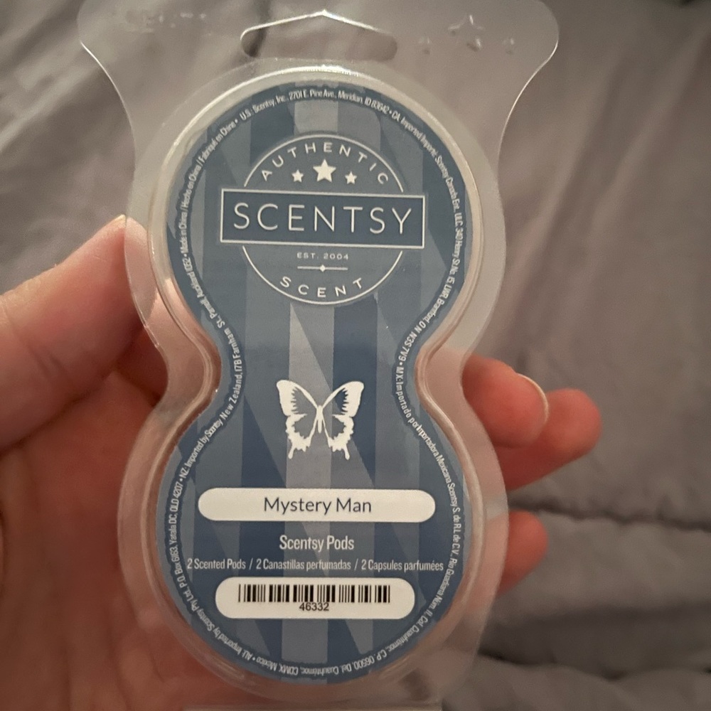 Scentsy pods Mystery Man